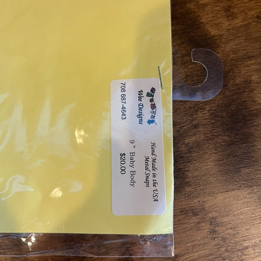 Handmade 9" baby doll swim outfit - Picture 4 of 5